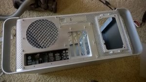 Rear shot Mac Pro mATX